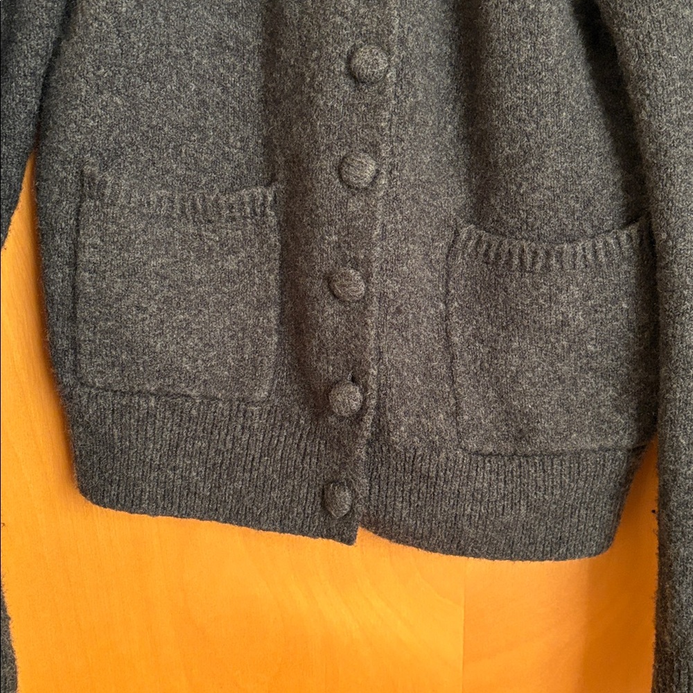 Madewell Charcoal Wool-blend Cardigan - Picture 4 of 13